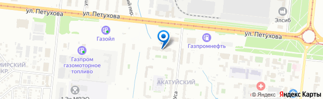 Схема проезда к складу «Полигаль Восток» в Новосибирске