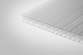 Сотовый поликарбонат  КИВИ ( Томато ) TSK 16*2100*6000 прозрачный