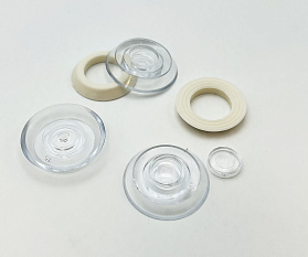 Шайба для монтажа СПК и МПК (ТЭП) прозрачная 