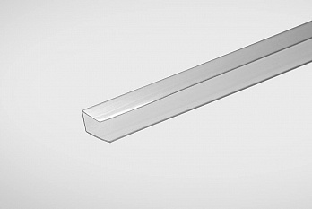 Профиль UP- торцевой Эко 8*2100 прозрачный 