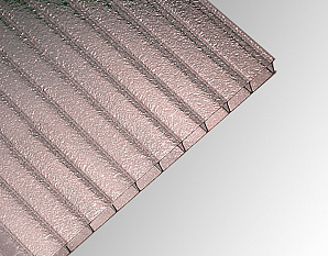 Сотовый поликарбонат Колибри 6*2100*6000 бронзовый 42% Фриз