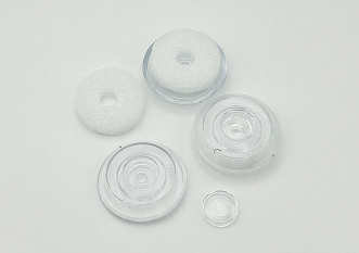 Термошайба для поликарбоната (прозрачная) диаметр 38мм(шайба,заглушка,уплотнитель) упак 25шт